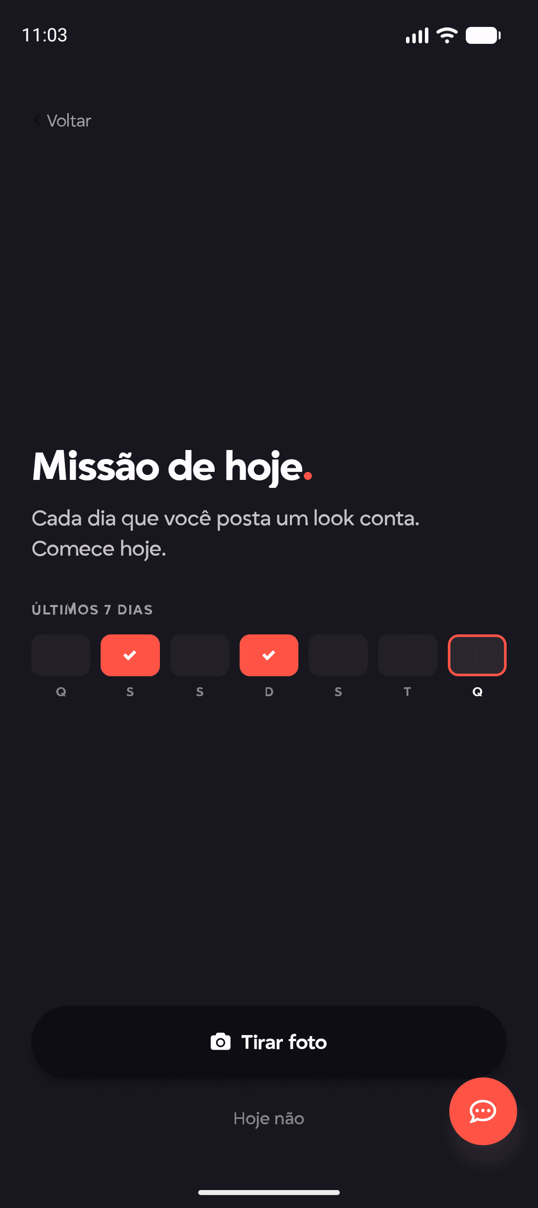 Criando um look
